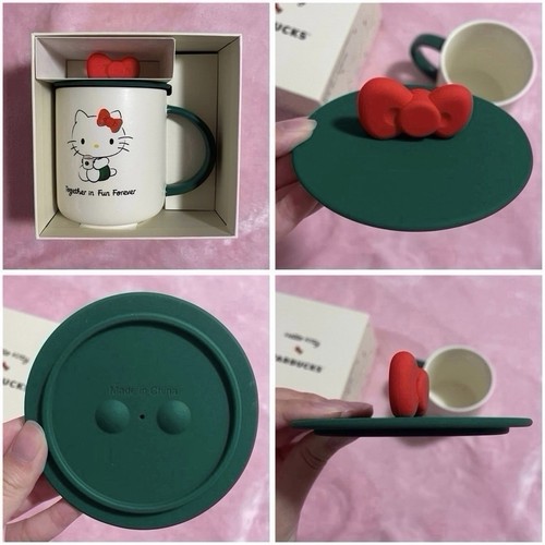 RARE Overseas Limited Sanrio Hello Kitty x Starbucks Mug - Picture 9 of 9