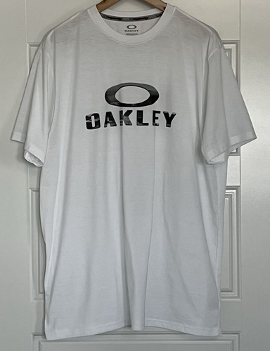 OAKLEY Sportswear T-Shirt, Soft White Premium Cotton Blend - Gr. 2XL XXL *SCHÖN* - Bild 2 von 5