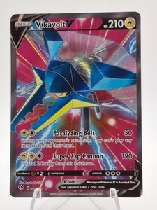 Pokémon TCG Vikavolt V Darkness Ablaze 180/189 Holo Full Art Ultra Rare NM