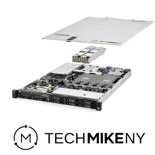 Dell PowerEdge R430 Server 8-Bay SFF 2.60Ghz 20-Core 64GB RAM 2x New 500GB SSD - Picture 1 of 5