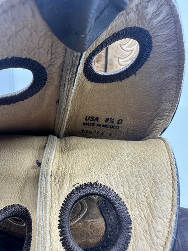 Cody James Willow Westernstiefel Braun Herren Größe 8,5D - Bild 6 von 8