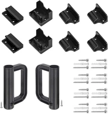 Retractable Baby Gate Replacement Hardware Retractable Dog Gate Full Set Wall...