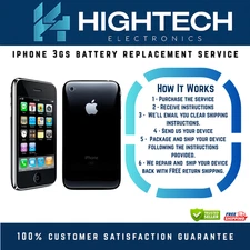 iPhone 3GS Battery Replacement Service 🔋 | USA Seller | Fast & Reliable Repair