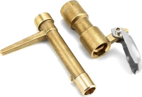High Quality Brass Quick Coupler Valves - 2 Sets with Keys - Irrigation Tool - Picture 8 of 11
