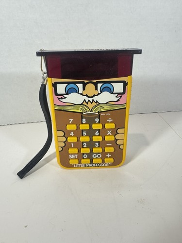 Vintage 1978 Texas Instruments Little Professor Test Quiz Calculator! Working! - Picture 3 of 9