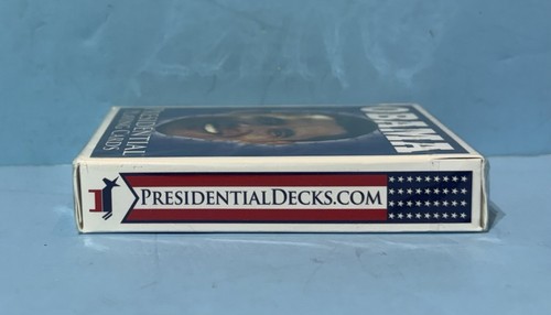 Barack Obama Presidential Poker Größe Spielkarten versiegelte Box kostenloser Versand - Bild 5 von 6