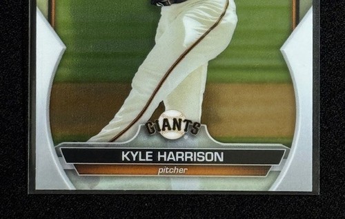 2024 Bowman Chrome - 1st Prospects #BCP-93 Kyle Harrison SF GIANTS - Picture 3 of 4