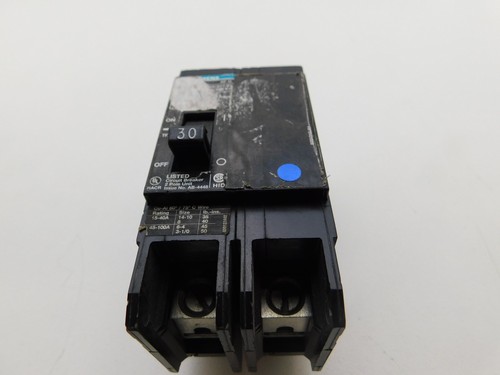 BQD230-SIEMENS 30A AMP 2P POLO 14kA@480Y/277V BULLONE SU INTERRUTTORE NERO - DIFETTO DI RICOGNIZIONE - Foto 3 di 6