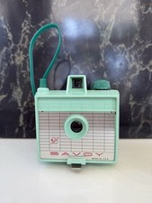 Vintage Savoy 620 Film Camera Mint Green Imperial Box Camera 1960s USA Atomic