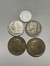 Belgium Coin Lot from 1972-1989