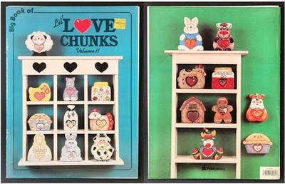 LIL' LOVE CHUNKS - VOL. 2 - WOOD PATTERNS & PAINTING - VINTAGE 1992 - UNMARKED