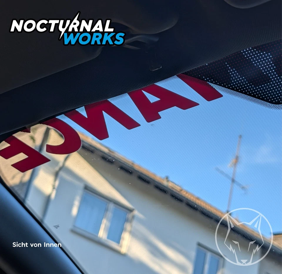 Blendstreifen Schrift 100cm Ford Performance Aufkleber Scheibenkeil Tuning - Bild 3 von 4