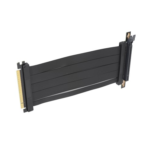 Pcie4.0 X16 Riser-Kabel 7 9 Zoll Länge Rechtwinklig Hochgeschwindigkeits-Ver NTS - Afbeelding 1 van 22