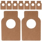 50 Pcs Weinflasche Tags Weihnachts-Weinflaschenetiketten Weinflaschenaufkleber