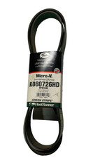 Gates K080726HD FleetRunner Micro-V Serpentine Belt Green Stripe, New Old Stock