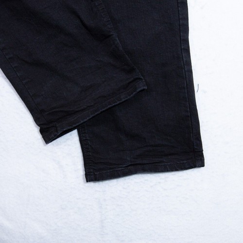 Levis 541 Jeans Herren 46x30 (42x27 aktuell) Athletic Taper Schwarz Denim Ägypten - Bild 5 von 13