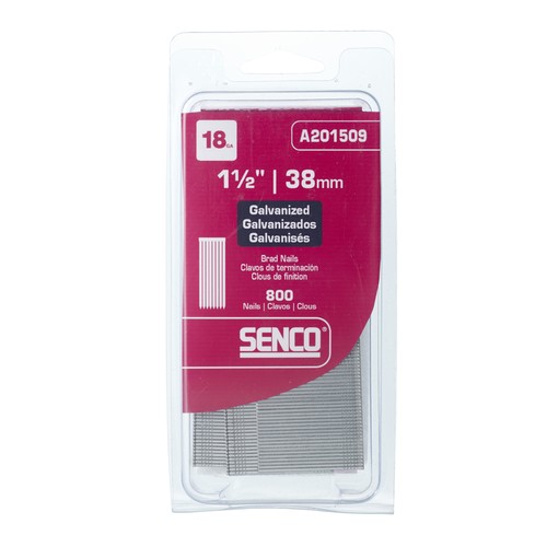 Senco A201509 18 ga. Galvanized Straight Strip Chisel Point Brad Nail 1-1/2 in. - Picture 3 of 7
