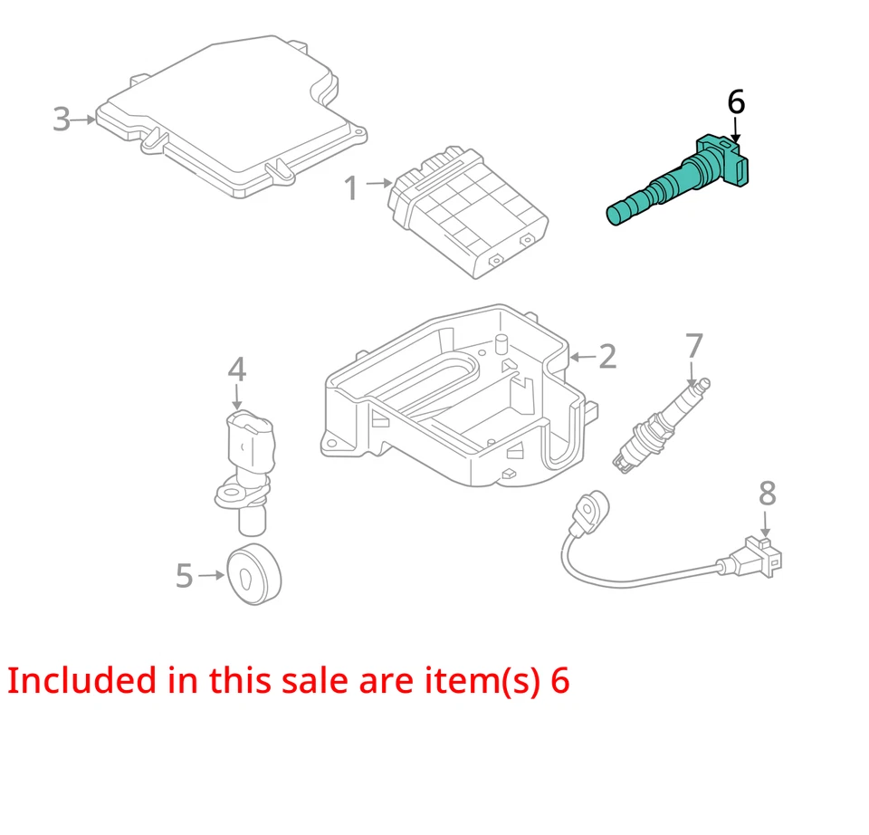 2002-2002 Audi A4 Quattro Ignition Coil Igniter Pack XXW5I - Image 3 of 4