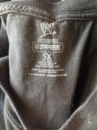 WWE Shirt Herren 5XL schwarz The Miz Wrestling Danger Im Awesome Grafik Baumwolle - Bild 5 von 5