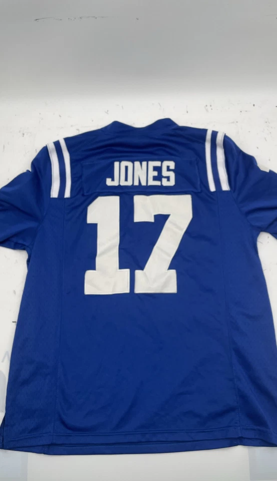 Camiseta de fútbol Nike Team Duke University cosida Daniel Jones azul talla M Foto 4 de 4