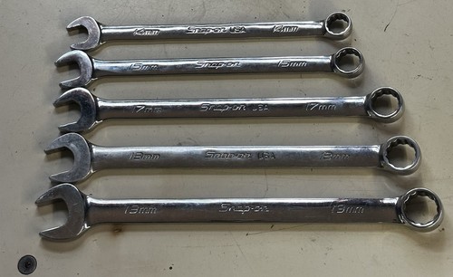 Snap-on Metric Wrench Lot 14 15 17 18 19