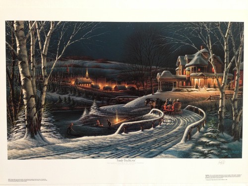 Terry Redlin "Family Traditions" Signed Open Edition Print - Picture 7 of 7