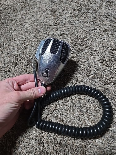 Cobra CA73FMB CB ręczny mikrofon radiowy 4-pinowy chrom M73SL - Zdjęcie 1 z 5