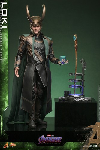 EN STOCK MMS579 Figura de acción 1/6 Hot Toys Avengers Endgame Loki Tom Hiddleston - Imagen 3 de 8