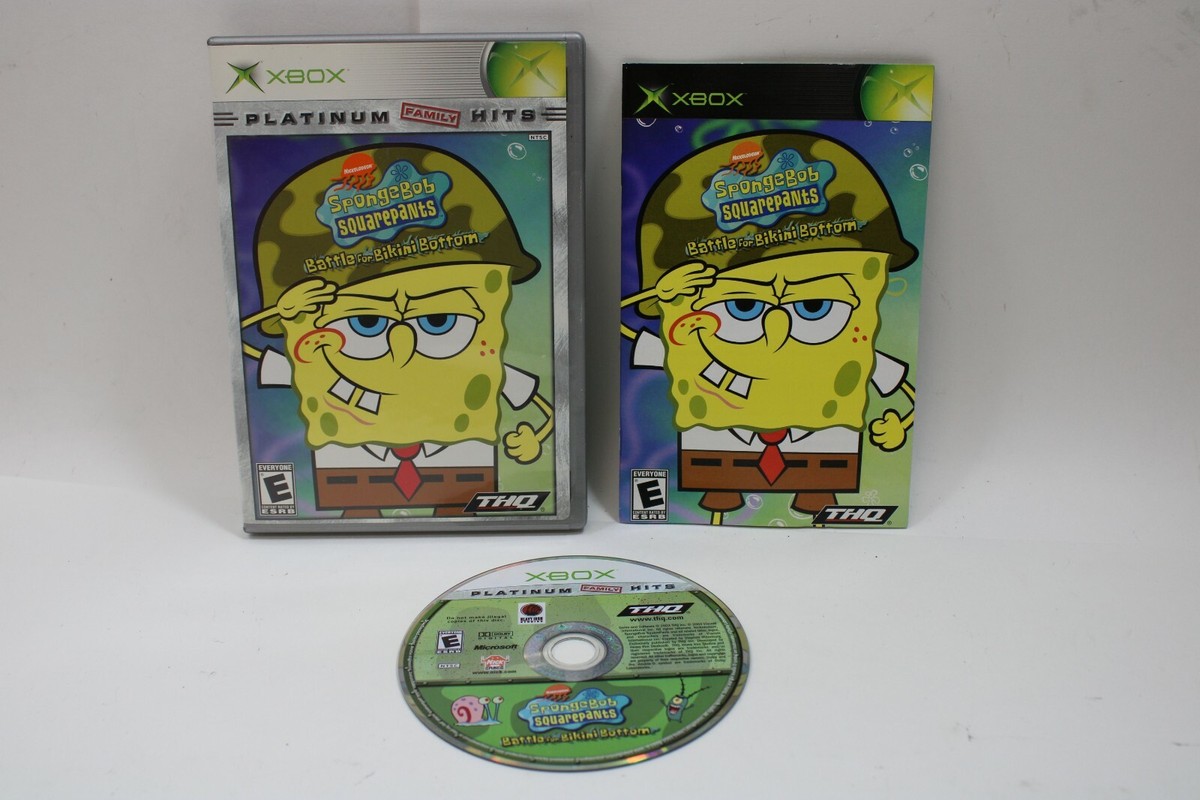 SpongeBob SquarePants: Battle for Bikini Bottom on XBOX CIB