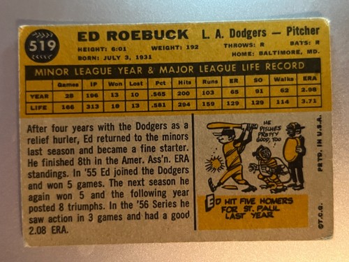 1960 Topps Baseball Singoli -- Scegli la tua carta -- include numeri alti - Foto 373 di 493