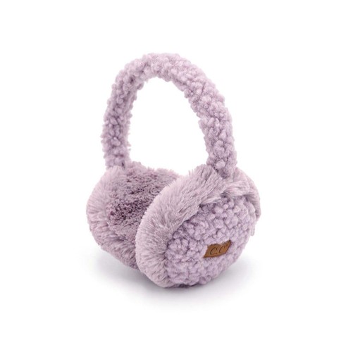 C.C Soft Winter Warm Adjustable Headband Ear Warmer Earmuffs / Sherpa Earmuff - Picture 6 of 28