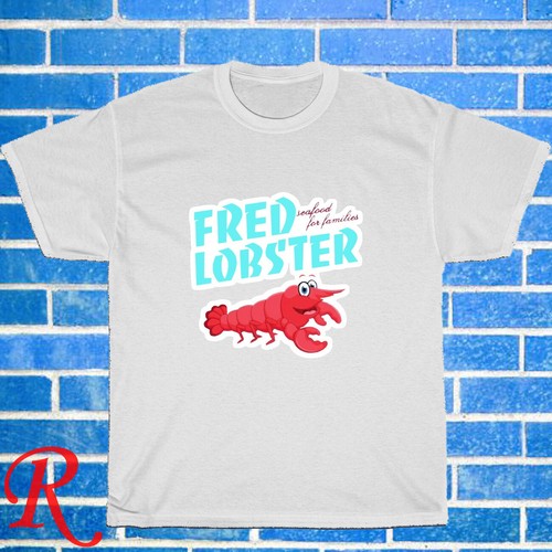 Neu Fred Lobster Henry Danger TV schwarz/grau/marine/weiß Gr. S-5XL Unisex T-Shirt - Bild 4 von 8