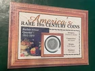 Rare 19th Century Coins 1898 Barber Silver Quarter In Sealed W/ Souvenir Card