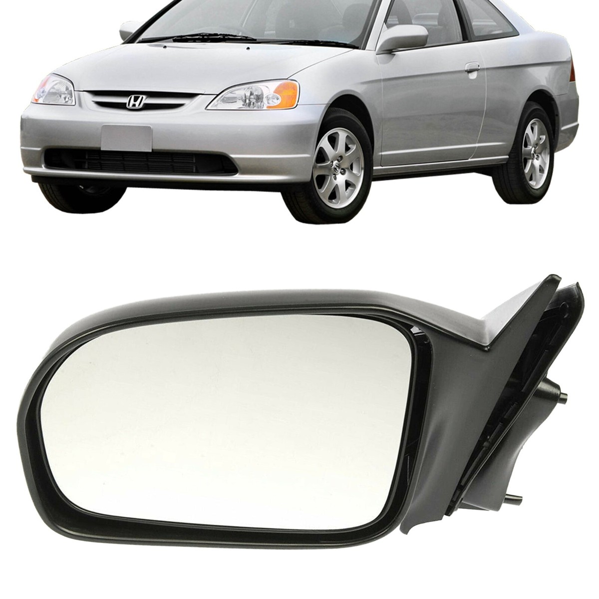 For 2001-2005 Honda Civic DX EX LX Si Coupe Sedan Driver Side