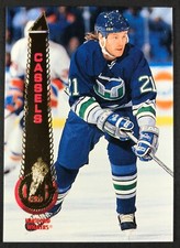 1994-95 Pinnacle #319 Andrew Cassels, Hartford Whalers