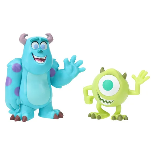Disney 100 Pixar Monsters Sully & Mike Wazowski Confezione da 2 Figure Set - Foto 2 di 7