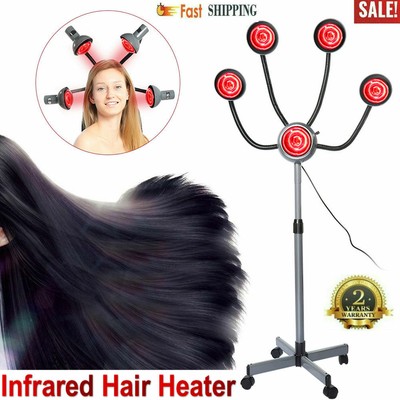 Infrared 5 Heads Hair Dryer Heater Dyeing Perming Oil Treatment