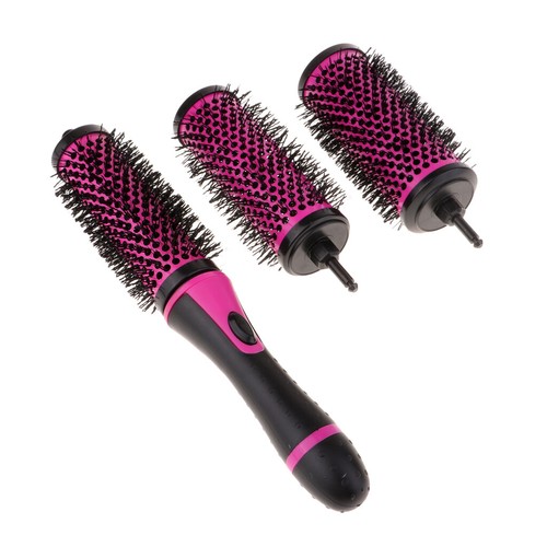 Round Blowout Brush Set with 3pcs Detachable Barrels for Blow Drying Curling - Picture 2 of 8
