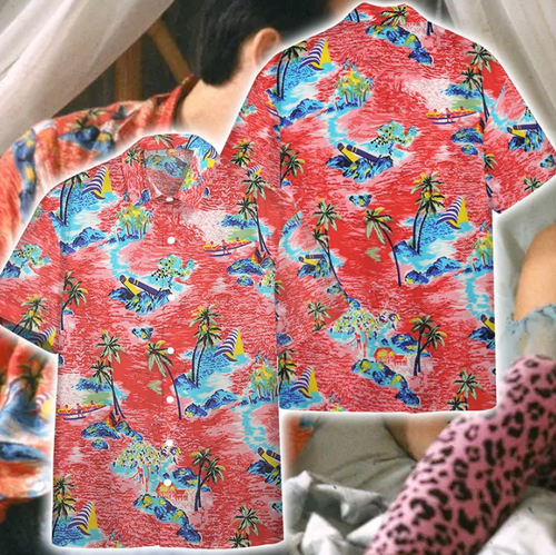 True Romance Hawaiian Shirt, Christian Slater Summer Tropical S-5Xl - Picture 1 of 2