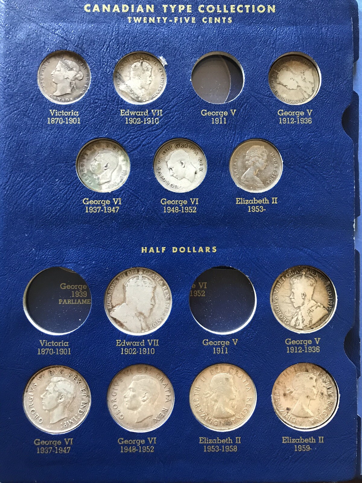 1859-1963 Canadian Coin Collection/44 Coins | eBay