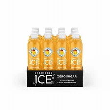 Sparkling Ice 622313 Orange Mango Sparkling Water, 17 oz. - Quantity 12