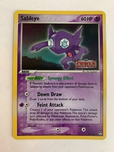 Pokemon Sableye Reverse Holo 22/108 EX Power Keepers - LP