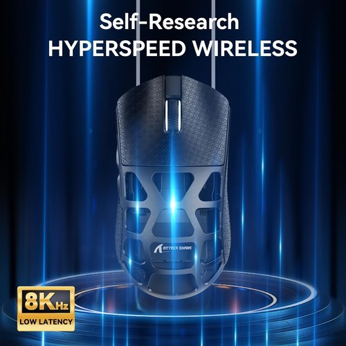 ATTACK SHARK R3 46g Wireless 8K Magnesium Alloy MouseSUPERLIGHT Mouse for Win11 - Picture 41 of 61