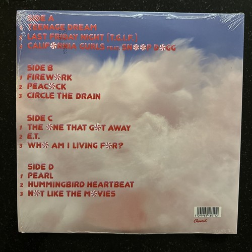 Katy Perry – Teenage Dream - White 2 x LP Vinyl Records 12" - NEW. IN HAND - Picture 2 of 2