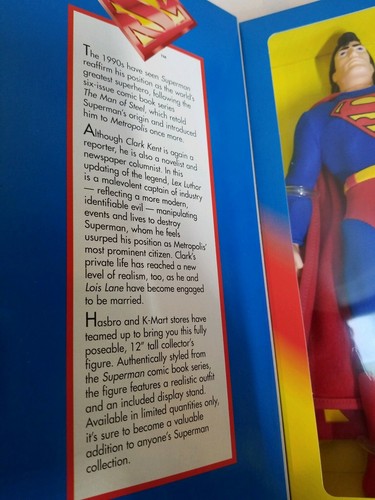 Superman MAN Of Steel - Fully Poseable Figure! Limited Edition Collectors - Picture 9 of 12