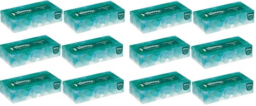 Kleenex Professional Facial Tissue for Business 100 Tissues per Box lot of 12 - Picture 1 of 5