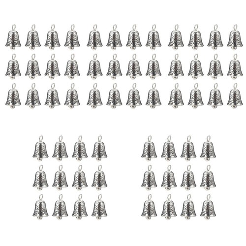 150 Pcs Jewelry Making Small Bells DIY Crafts Alloy Bells Bracelet Necklace - Bild 11 von 12