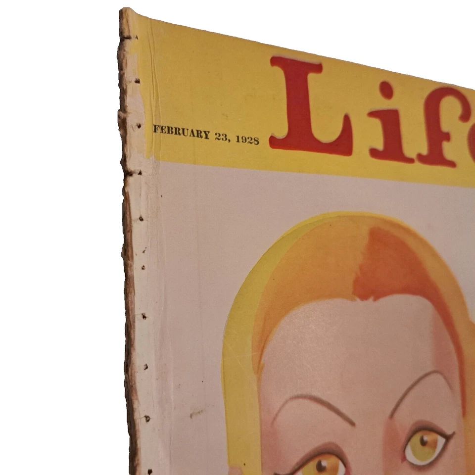 Life Magazine February 23 1928 Woman Cat Look Alike Pets Pates Gilbert - Image 3 of 4