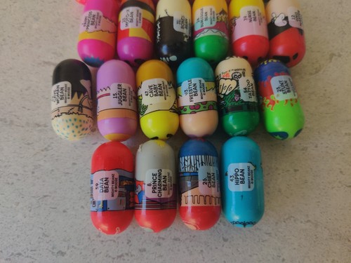Original 2003 Series 1 Mighty Beanz 22 Assorted with Rare Banned Chief Bean - Picture 8 of 12