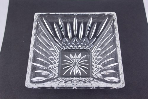 WATERFORD CRYSTAL LISMORE 6 INCH SQUARE BOWL – MINT - Picture 3 of 8